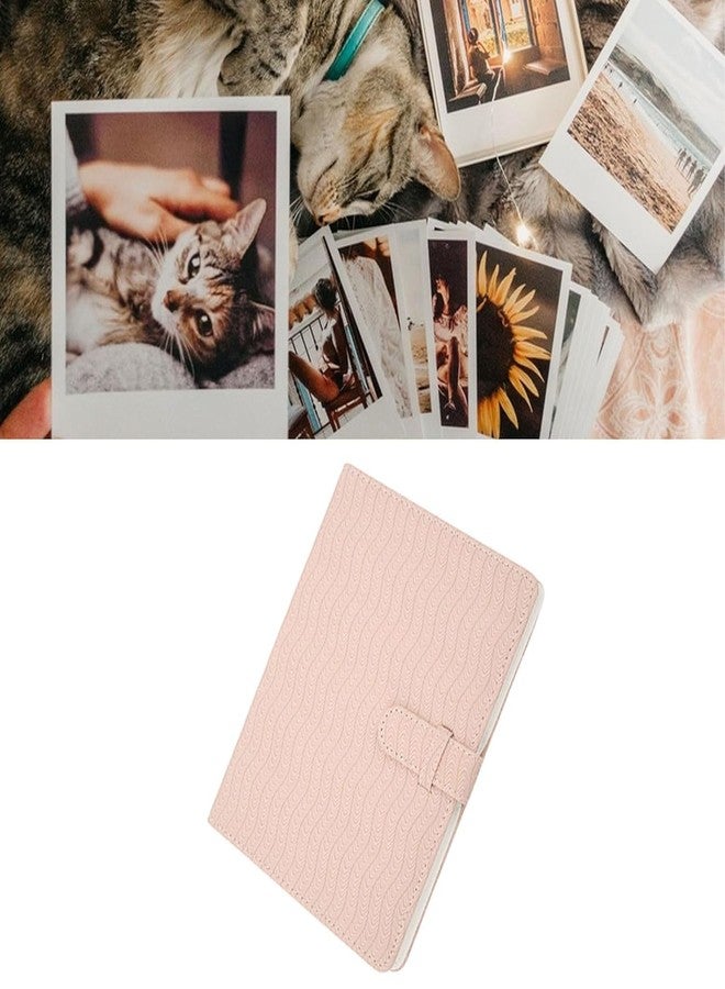 ZENKO 128 Pockets Lock Photo Album Compatible with Fujifilm Instax Mini 12 11 90 70 25 9 8S 8 7S Instant Camera/, Polaroid Snap SnapTouch PIC-300 Z2300 Mint Zip Instant Camera Printer-Pink Wave - Image 2